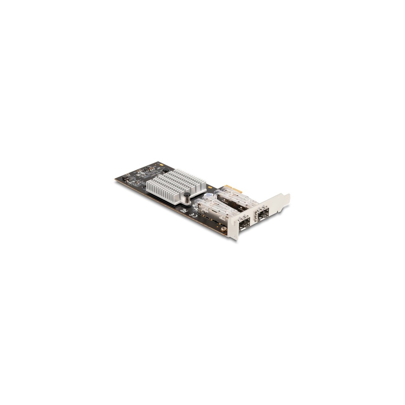 PCI Express x1 to 2 x SFP Slot Gigabit LAN i350, LAN-Adapter - PCI Express x1 to 2 x SFP Slot Gigabit LAN i350