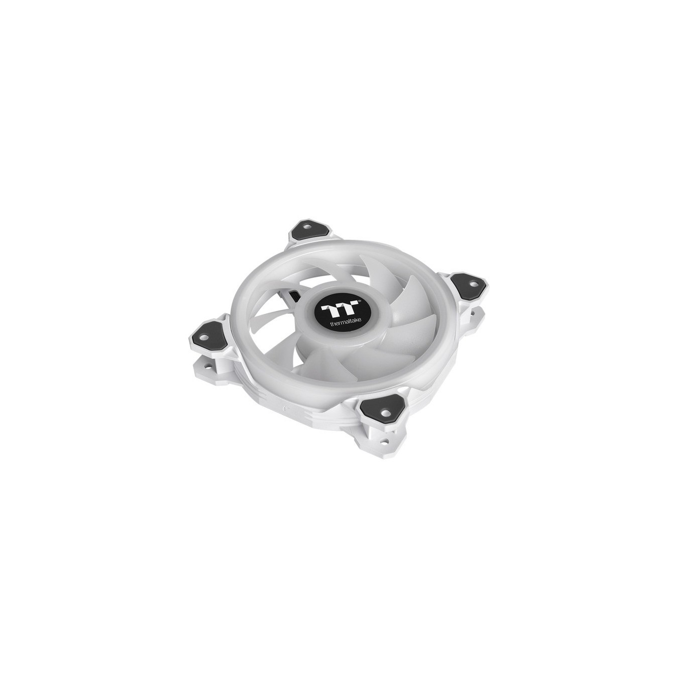 Riing Quad 12 RGB Radiator Fan TT Premium Edition - Single Fan Pack - White — Buy in Cyprus with Fast Delivery