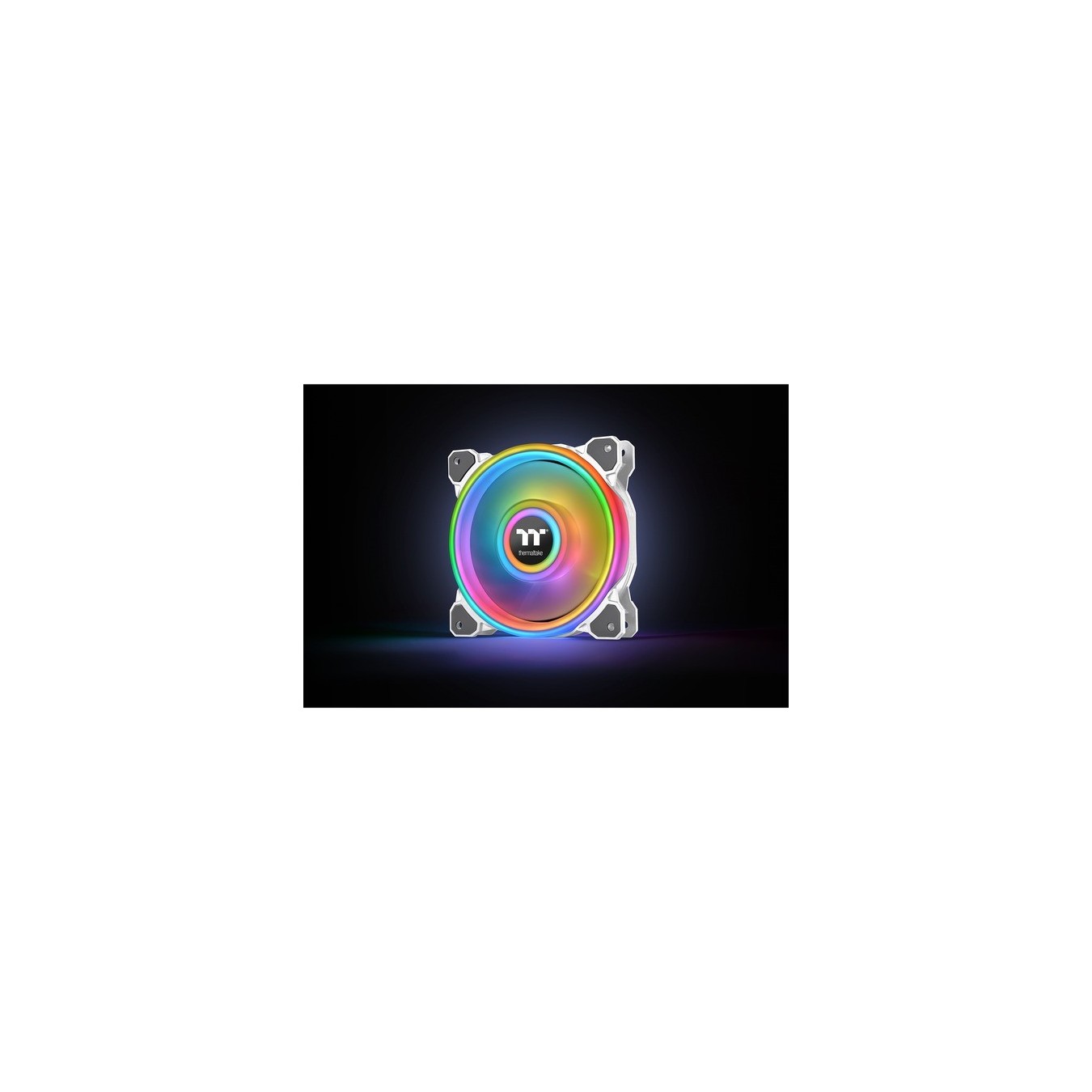 Riing Quad 12 RGB Radiator Fan TT Premium Edition - Single Fan Pack - White — Buy in Cyprus with Fast Delivery