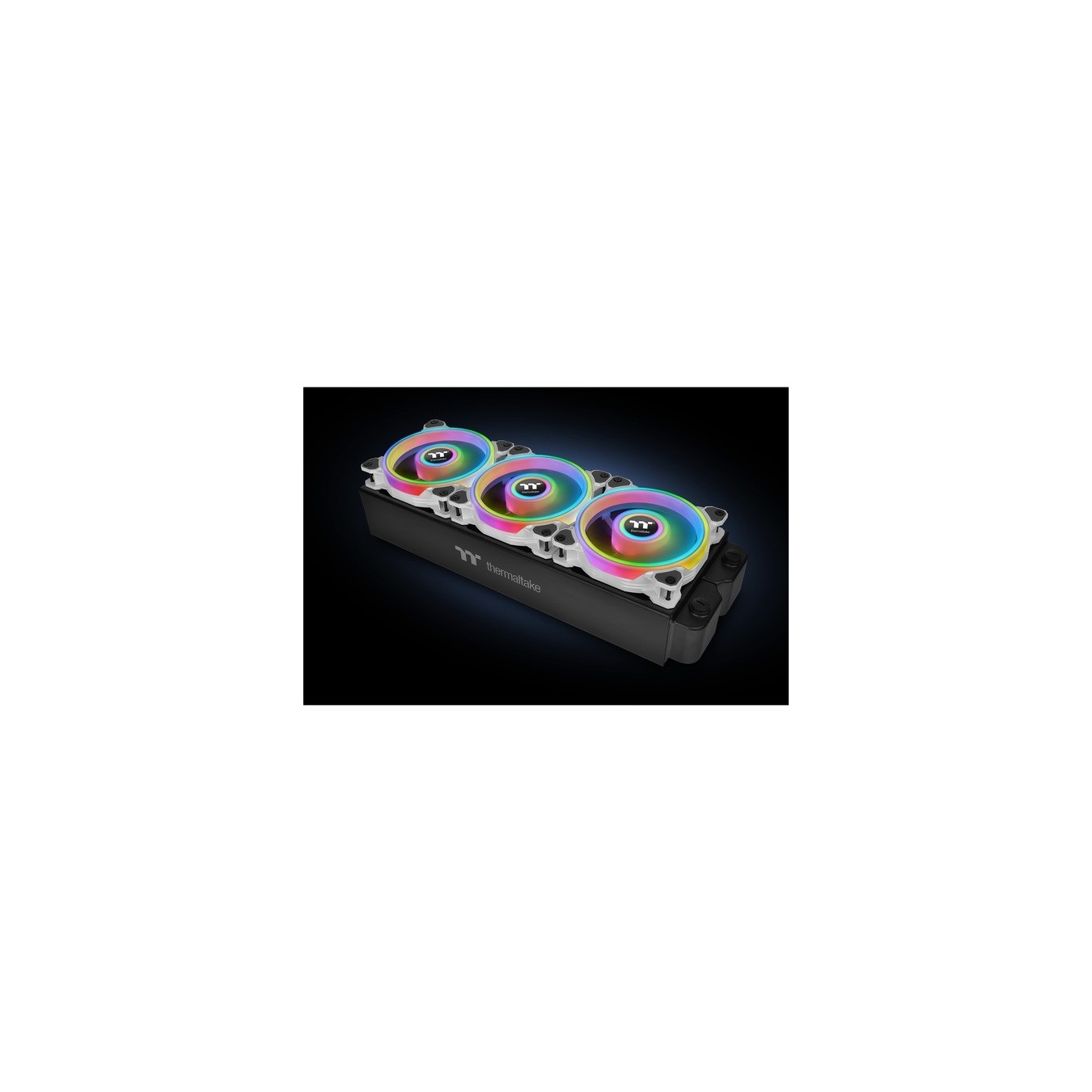 Riing Quad 12 RGB Radiator Fan TT Premium Edition - Single Fan Pack - White — Buy in Cyprus with Fast Delivery