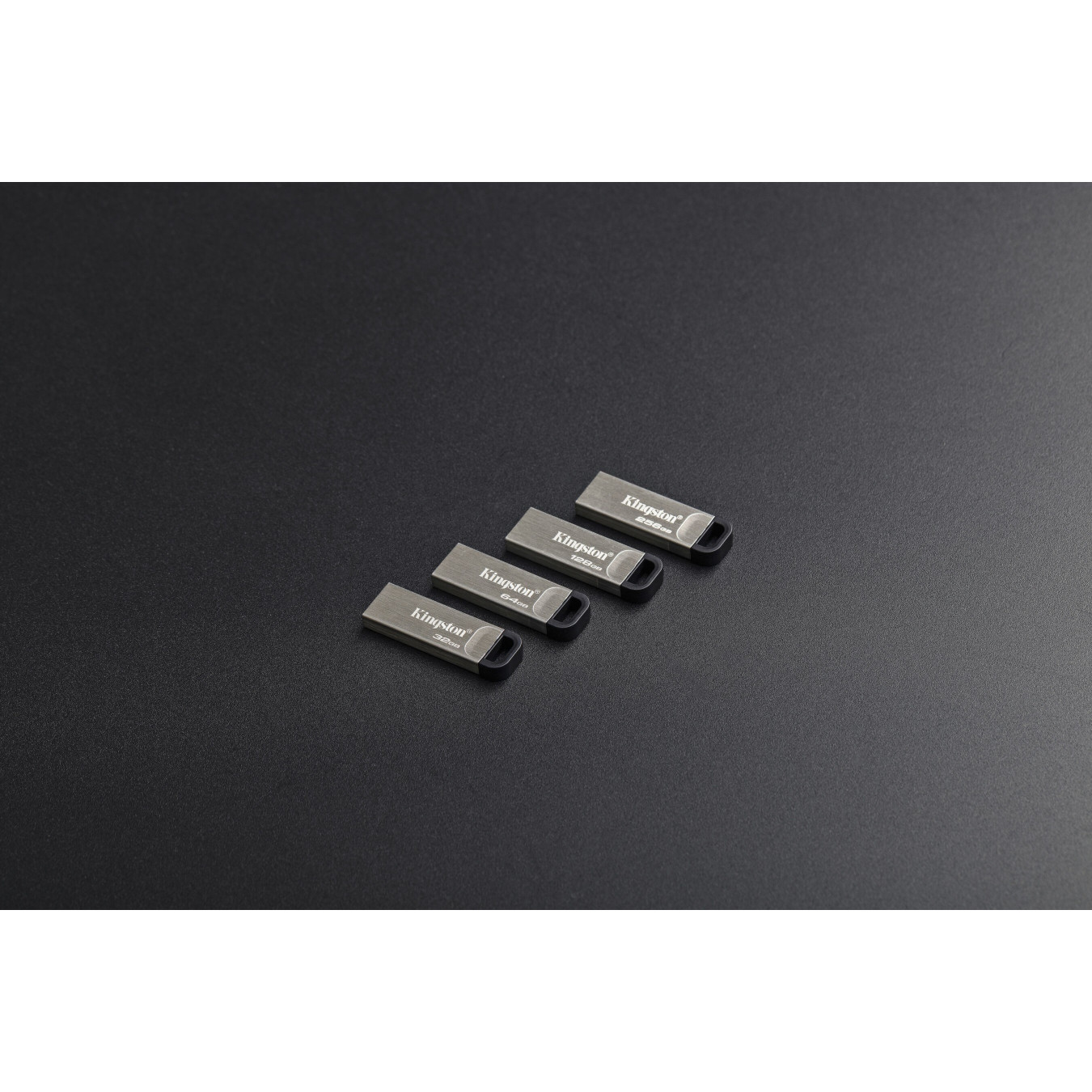 Kingston DataTraveler Kyson DTKN - 64GB USB 3.2 Gen1 USB-A, Metal Capless Design, 200MB/s Read