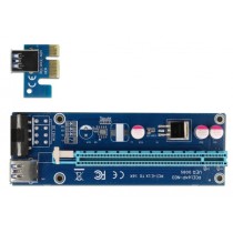 Riser Card PCI Express x1 to x16 with 60 cm USB Cable — Buy in Cyprus with Fast Delivery