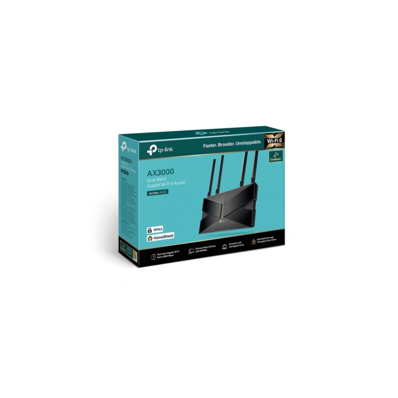 Buy TP-Link Archer AX53 - Wi-Fi 6 Dual-Band Router, 4x Gigabit LAN, 4 External A... in Cyprus, Nicosia, Limassol, Larnaka, Pafos