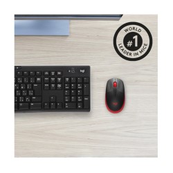 Logitech M190 Wireless Mouse - 910-005908 - Red Ambidextrous 1000 DPI (Boxed) — Buy in Cyprus with Fast Delivery