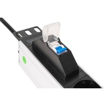 PDU Power Strip - 19' - Aluminum Profile - 7-way — Buy in Cyprus with Fast Delivery