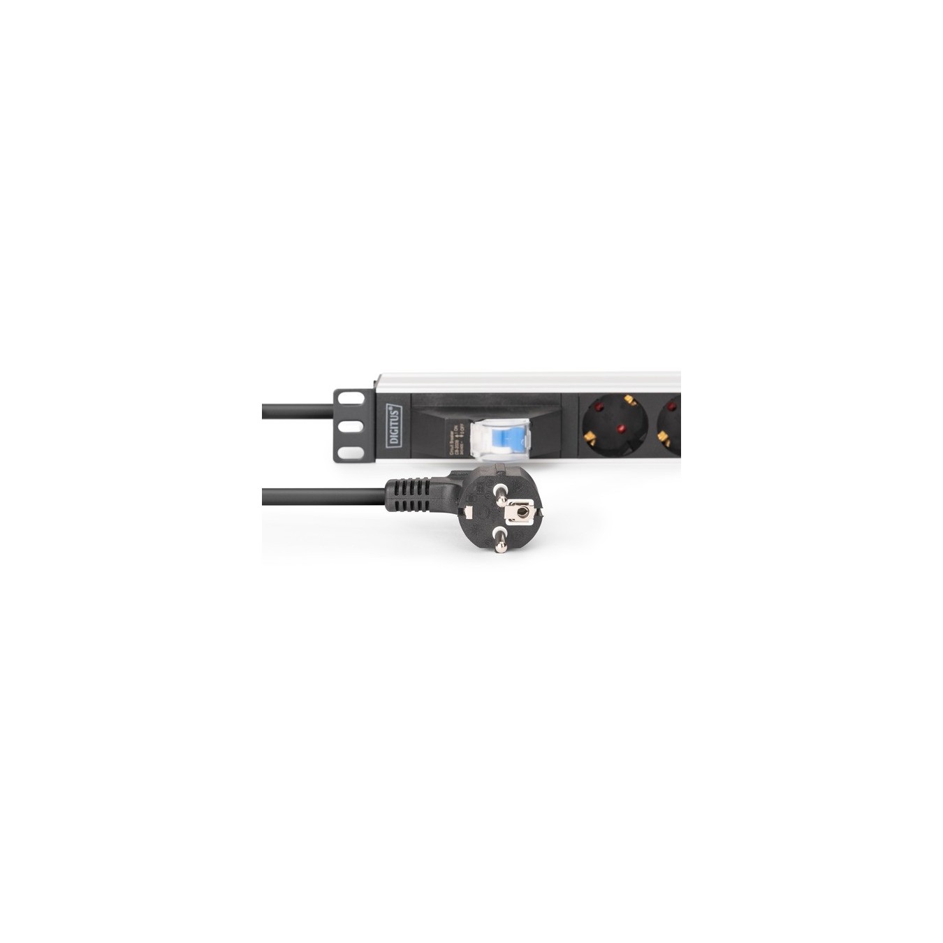 PDU Power Strip - 19' - Aluminum Profile - 7-way — Buy in Cyprus with Fast Delivery