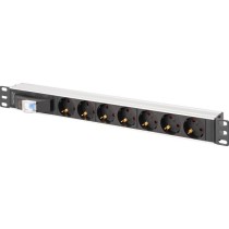 PDU Power Strip - 19' - Aluminum Profile - 7-way — Buy in Cyprus with Fast Delivery