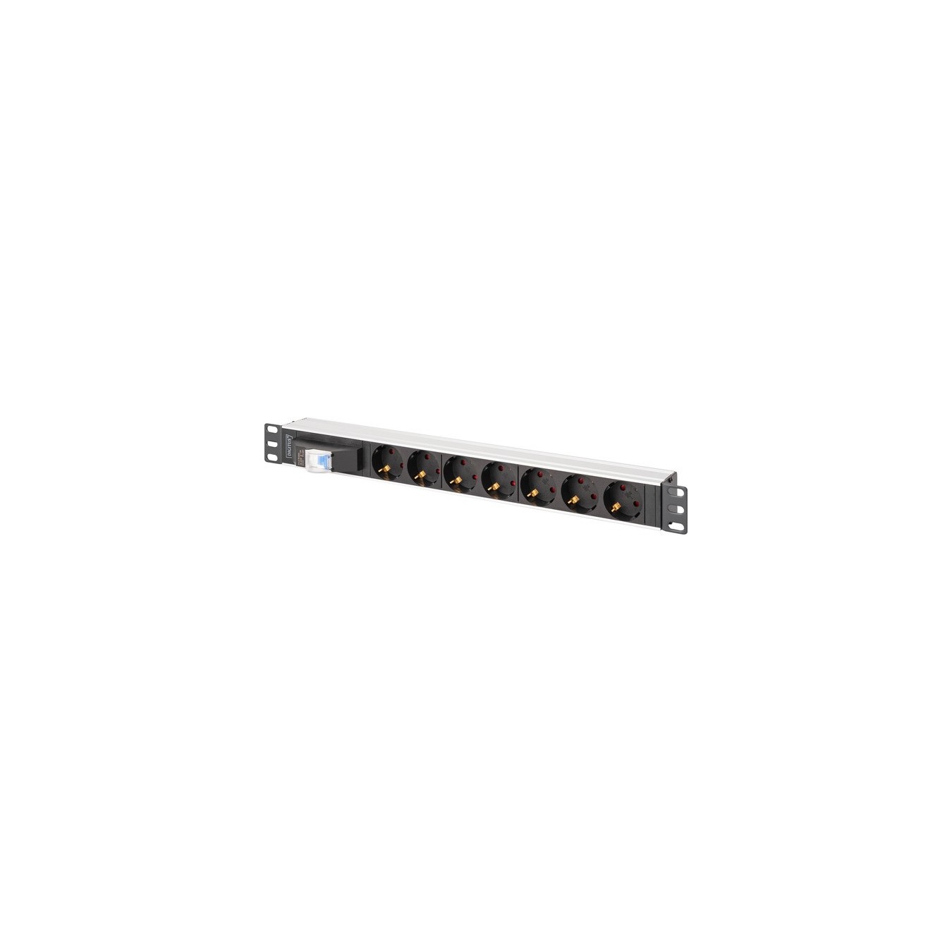 PDU Power Strip - 19' - Aluminum Profile - 7-way — Buy in Cyprus with Fast Delivery