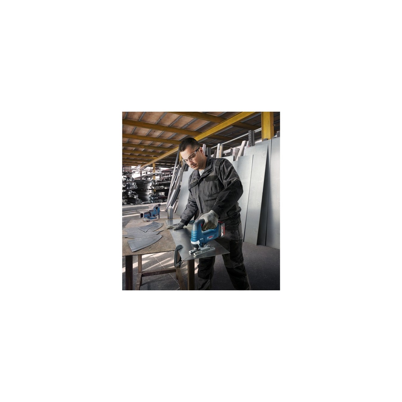 Cordless Jigsaw - GST 18V-125 B - Professional solo, 18 volts — Buy in Cyprus with Fast Delivery