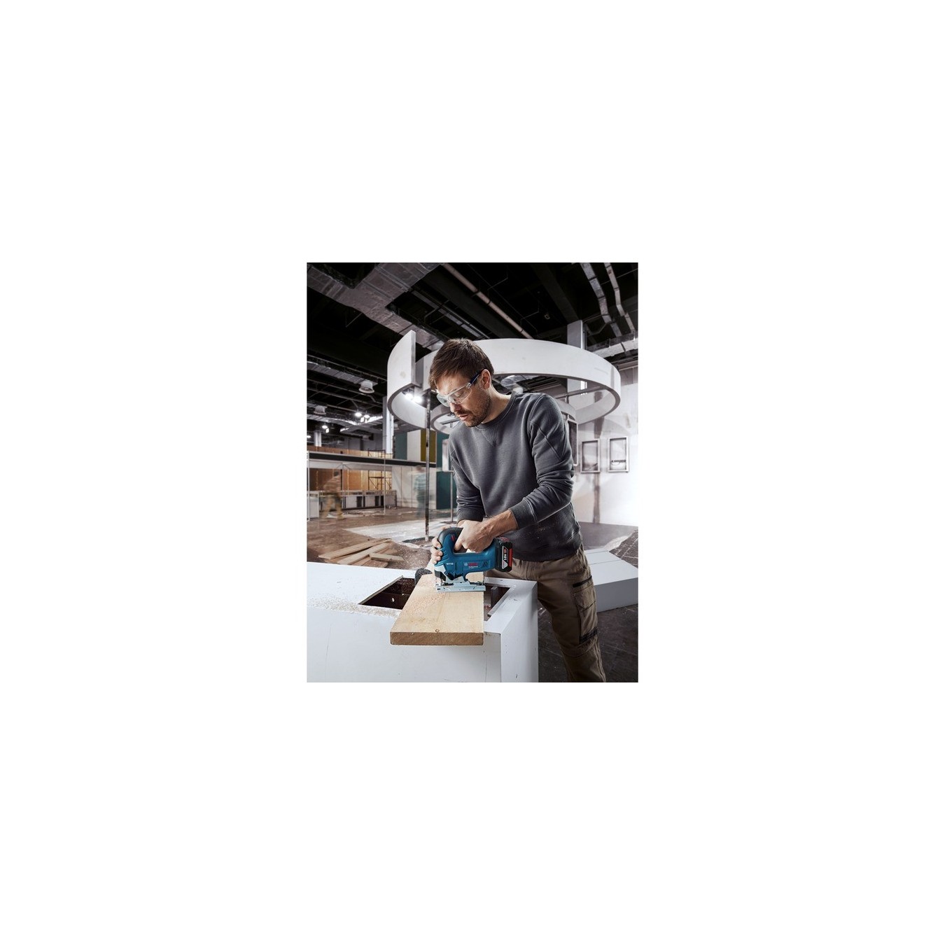 Cordless Jigsaw - GST 18V-125 B - Professional solo, 18 volts — Buy in Cyprus with Fast Delivery