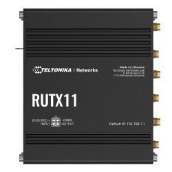 Buy Teltonika RUTX11 - Dual-band Wi-Fi 5 Router (Grey), 256MB RAM, ARM Cortex-A7... in Cyprus, Nicosia, Limassol, Larnaka, Pafos