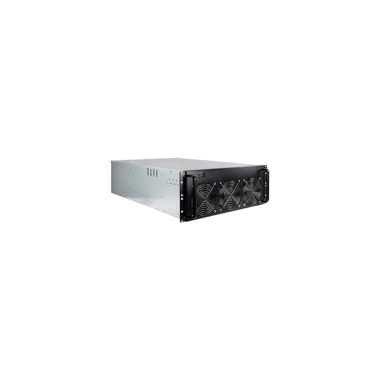 Inter-Tech IPC 4W40 4U Rackmount Mining Server Case - 14 GPU Support (Boxed) — Buy in Cyprus with Fast Delivery