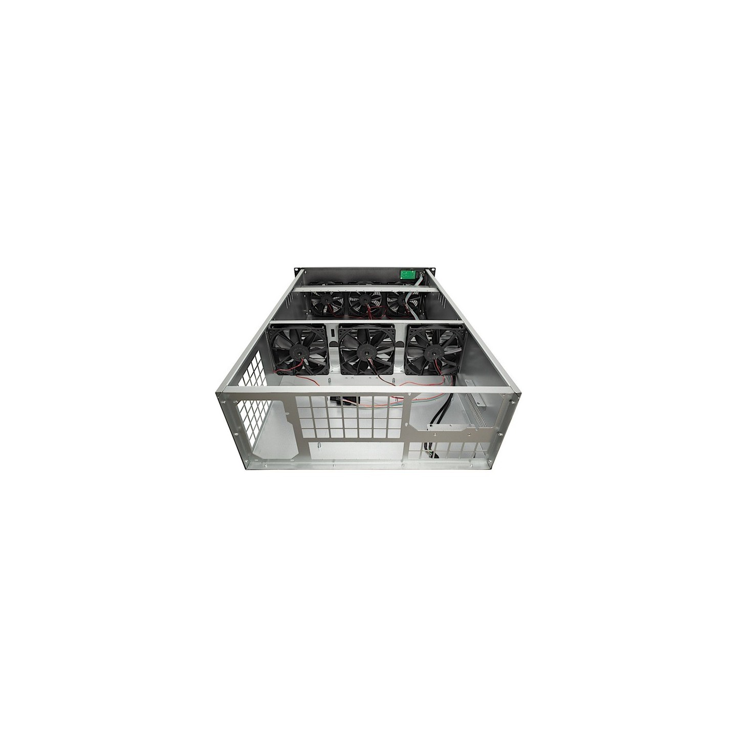 Inter-Tech IPC 4W40 4U Rackmount Mining Server Case - 14 GPU Support (Boxed) — Buy in Cyprus with Fast Delivery