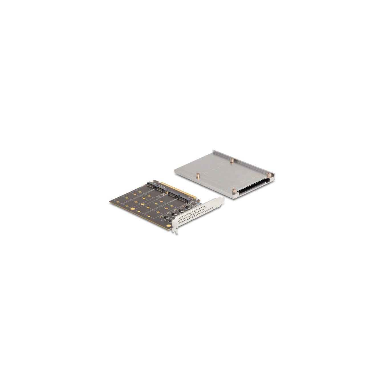 PCI Express x16 Card - 4x internal NVMe M.2 key - Interface Card — Buy in Cyprus with Fast Delivery