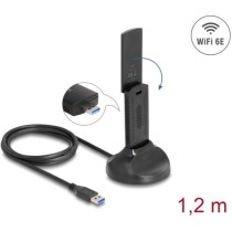 Wi-Fi 6E Dualband WLAN USB Adapter - AX5400 - (2 x 2402 + 574 Mbps) — Buy in Cyprus with Fast Delivery