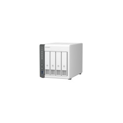 Buy QNAP TS-433-4G NAS Server - 4-Bay White, 4GB RAM, ARM Cortex-A55 2.0GHz, Dua... in Cyprus, Nicosia, Limassol, Larnaka, Pafos