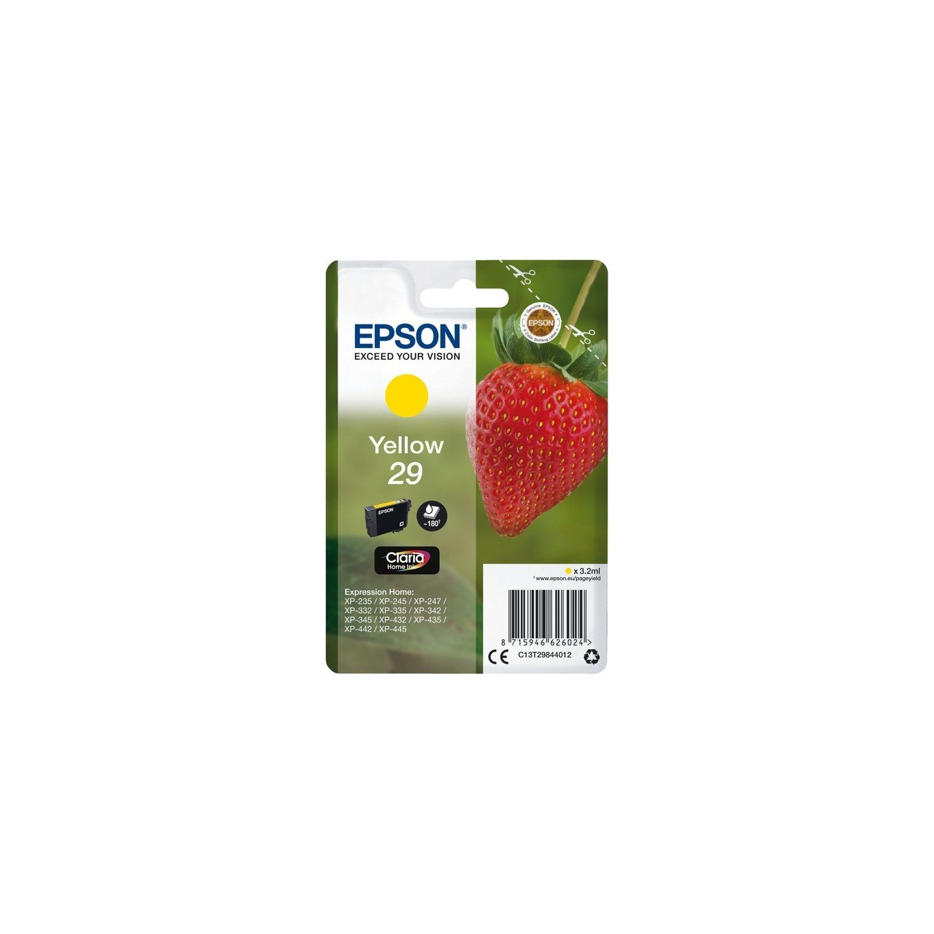 Ink yellow 29 - C13T29844012 — Buy in Cyprus with Fast Delivery