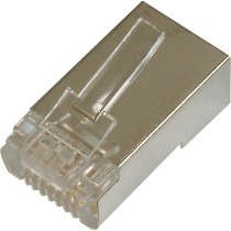CAT.6 modular plug for round cable, shielded, 1 piece - Cat6, shielded, round cable — Buy in Cyprus with Fast Delivery