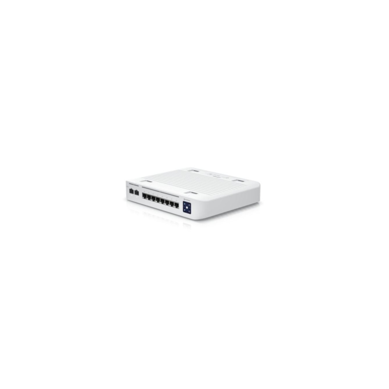Ubiquiti UniFi Switch - USW-ENTERPRISE-8-POE - 8x 2.5G RJ45, 2x SFP+, PoE+ 120W, L3 Managed, Stainless Steel