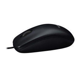 Logitech M90 Wired Optical Mouse - 910-001793 - Ambidextrous 1000 DPI Grey USB-A (Boxed) — Buy in Cyprus with Fast Delivery