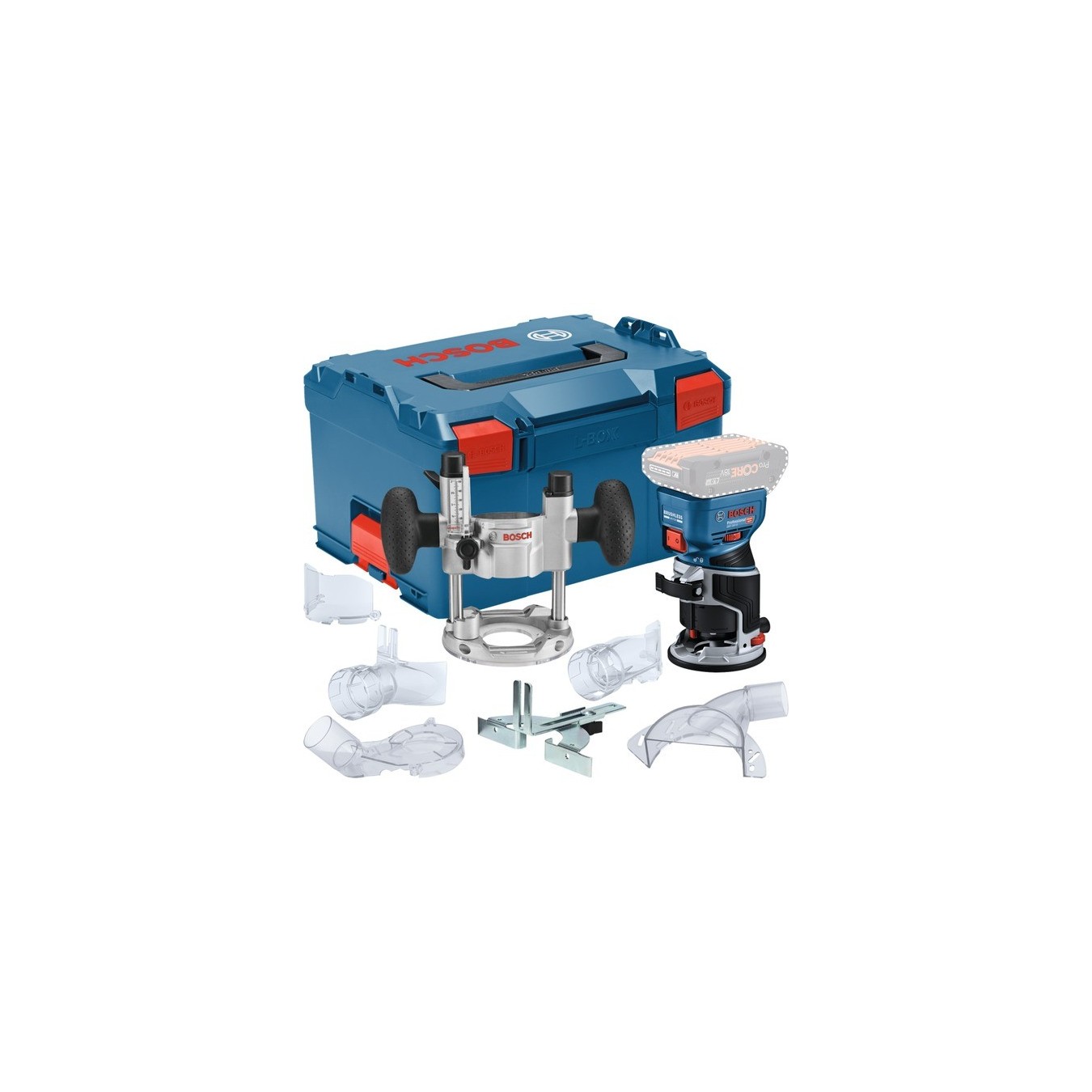 Cordless edge milling machine - GKF 18V-8 - Professional solo + diving unit, router — Buy in Cyprus with Fast Delivery