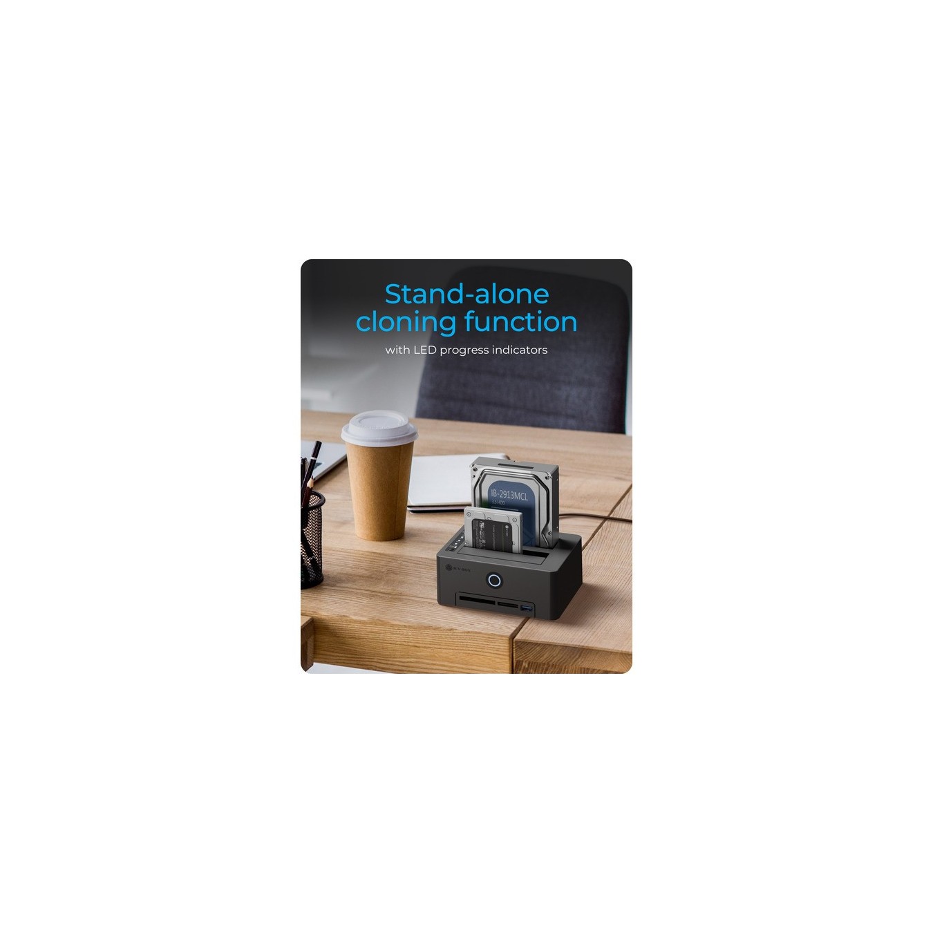Docking Station - IB-1233CL-CR - Docking Station — Buy in Cyprus with Fast Delivery