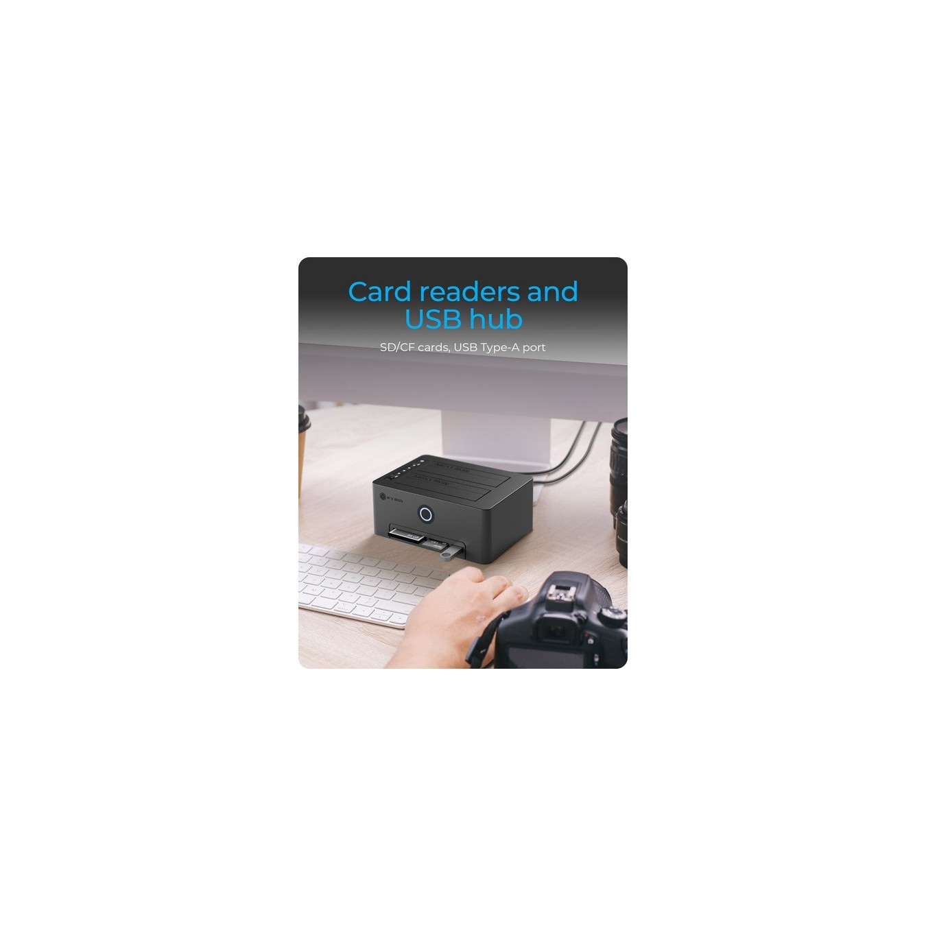 Docking Station - IB-1233CL-CR - Docking Station — Buy in Cyprus with Fast Delivery
