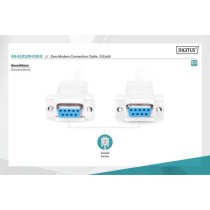 Null modem connection cable - Characteristics — Buy in Cyprus with Fast Delivery