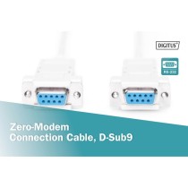Null modem connection cable - Characteristics — Buy in Cyprus with Fast Delivery