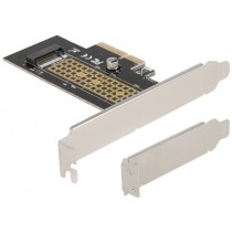 PCI Express x4 Card - 1x Internal NVMe M.2 Key M 80 mm — Buy in Cyprus with Fast Delivery
