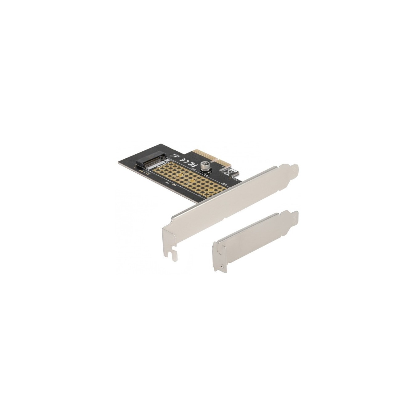 PCI Express x4 Card - 1x Internal NVMe M.2 Key M 80 mm — Buy in Cyprus with Fast Delivery
