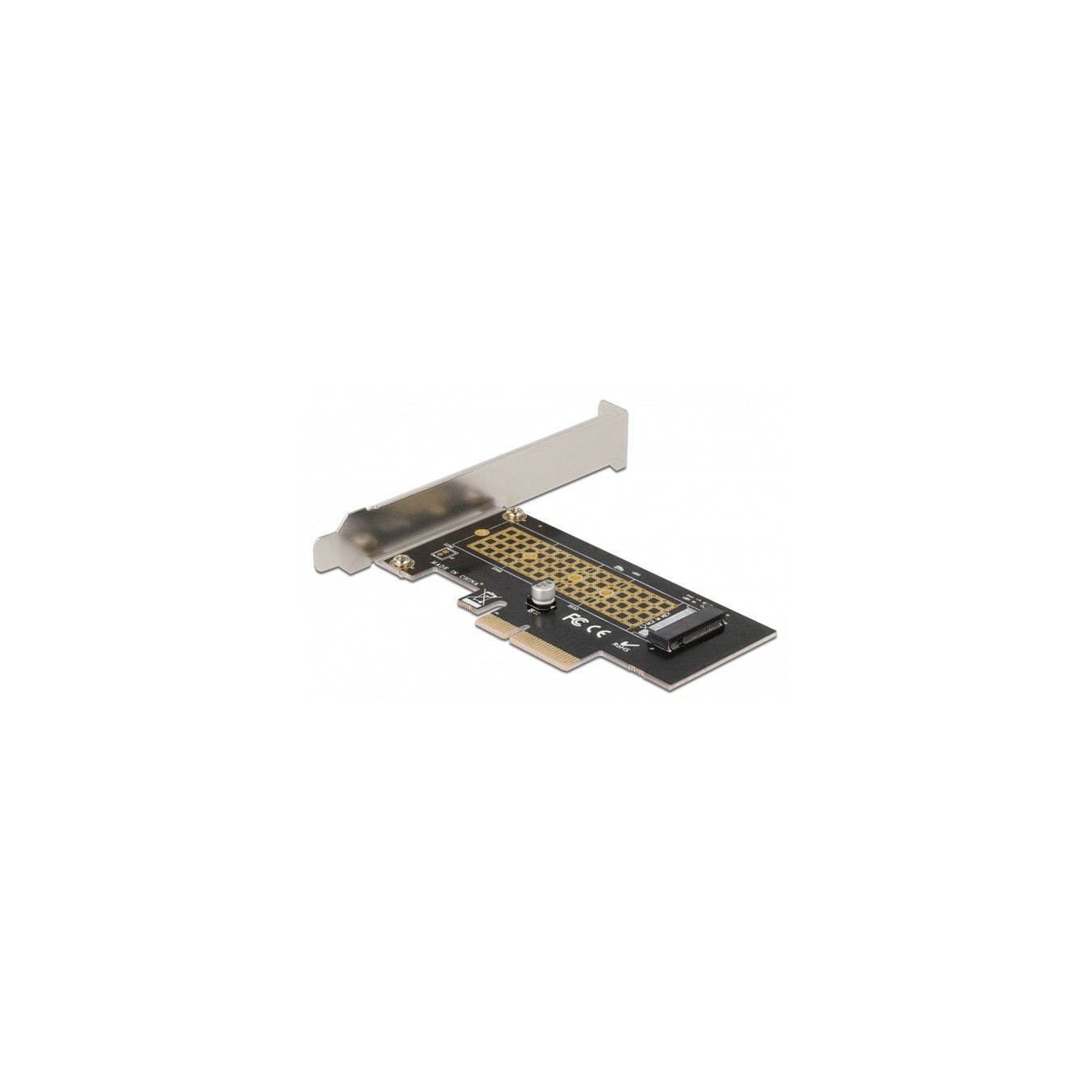 PCI Express x4 Card - 1x Internal NVMe M.2 Key M 80 mm — Buy in Cyprus with Fast Delivery