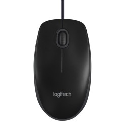 Buy Logitech B100 Optical Mouse - 910-003357 - Black, Wired USB Type-A, 800 DPI,... in Cyprus, Nicosia, Limassol, Larnaka, Pafos