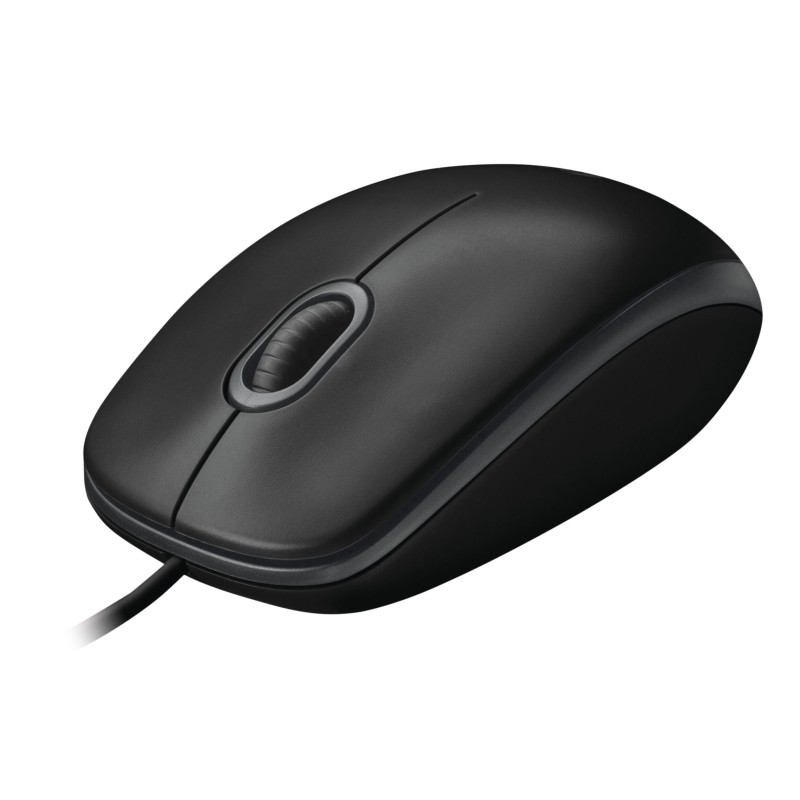 Buy Logitech B100 Optical Mouse - 910-003357 - Black, Wired USB Type-A, 800 DPI,... in Cyprus, Nicosia, Limassol, Larnaka, Pafos