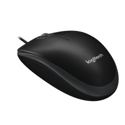 Buy Logitech B100 Optical Mouse - 910-003357 - Black, Wired USB Type-A, 800 DPI,... in Cyprus, Nicosia, Limassol, Larnaka, Pafos