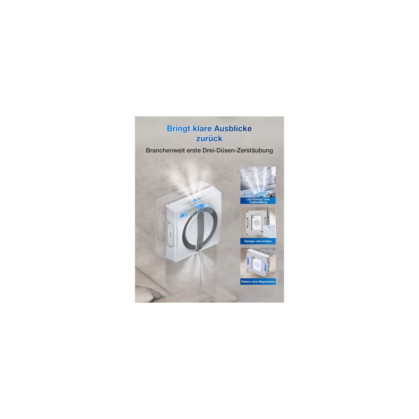 Window cleaning robot WINBOT - W2 PRO OMNI - Window vacuum — Buy in Cyprus with Fast Delivery