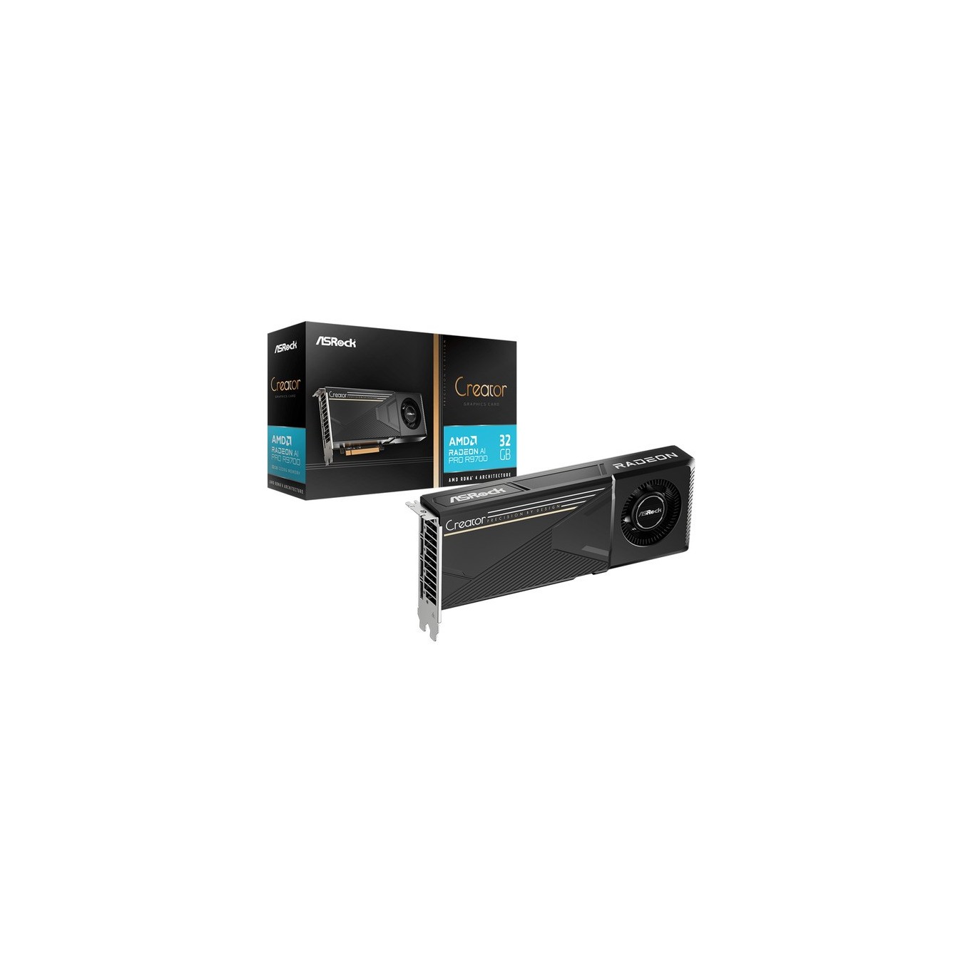 RadeonTM AI PRO - R9700 - 32GB, graphics card — Buy in Cyprus with Fast Delivery