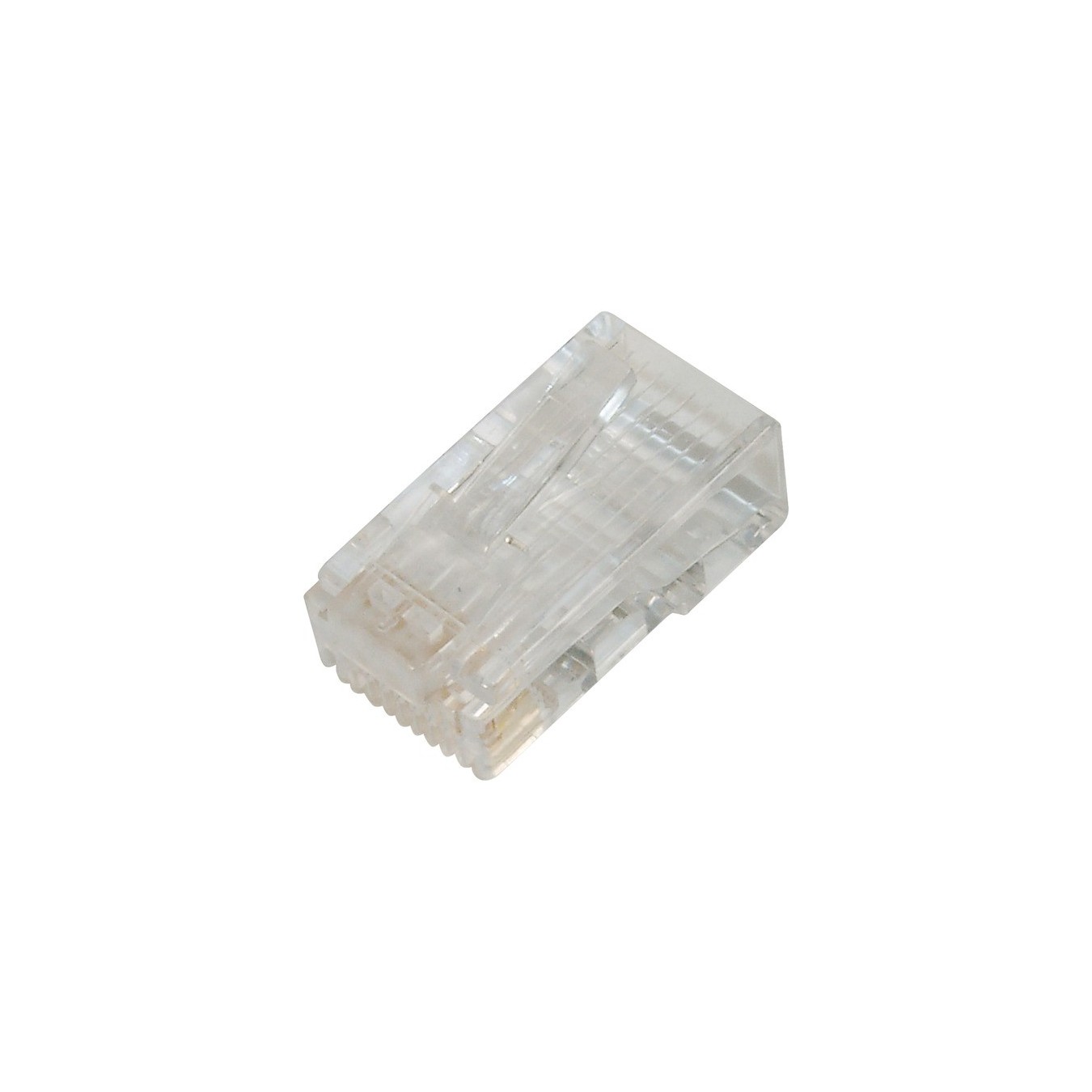 CAT.6 modular plug for round cable - unshielded, 100 pieces — Buy in Cyprus with Fast Delivery