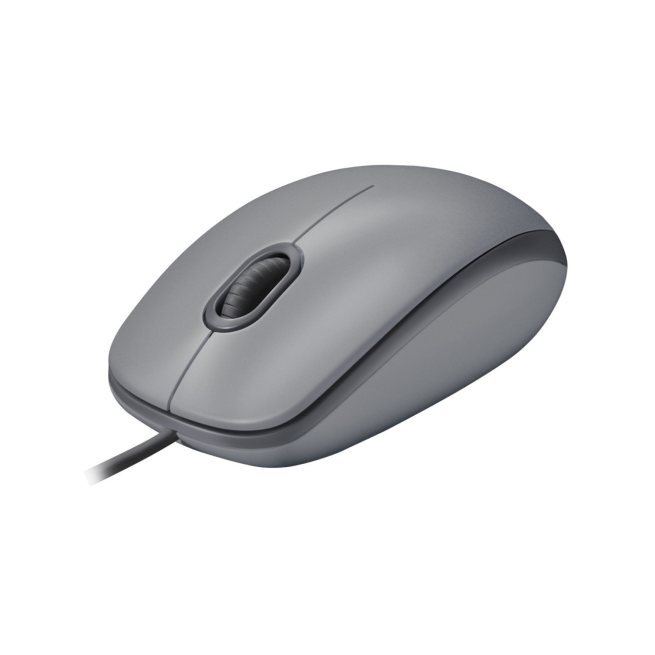 Logitech M110 Silent Mouse - 910-006760 - Ambidextrous Wired USB, 1000 DPI, Graphite/Grey — Buy in Cyprus with Fast Delivery