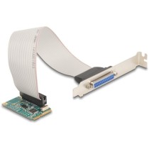 Delock Mini PCIe I/O PCIe Interface Card - Full Size - 1 x Parallel — Buy in Cyprus with Fast Delivery