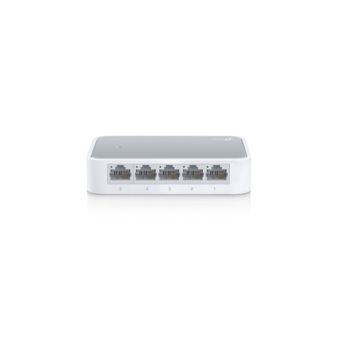 TP-Link 5-Port Fast Ethernet Desktop Switch - TL-SF1005D - Unmanaged, 10/100 Mbps, Energy-Efficient