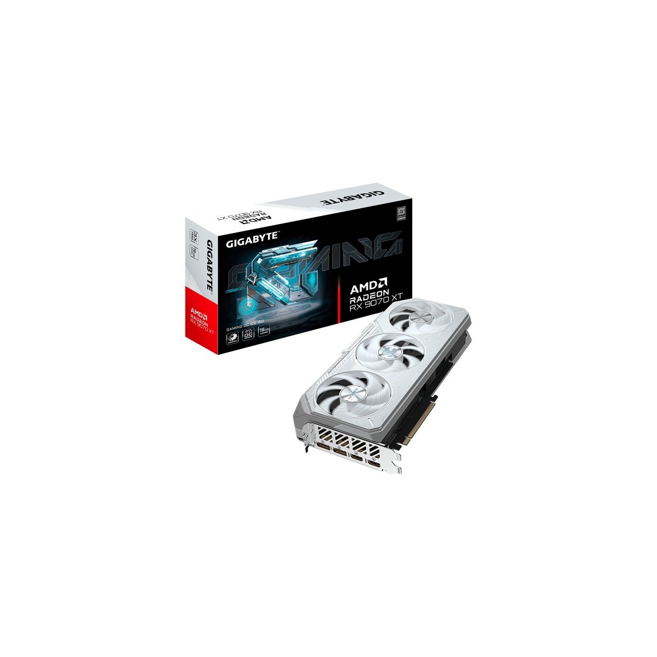 Radeon RX 9070 XT GAMING OC ICE 16G - Graphics Card — Buy in Cyprus with Fast Delivery