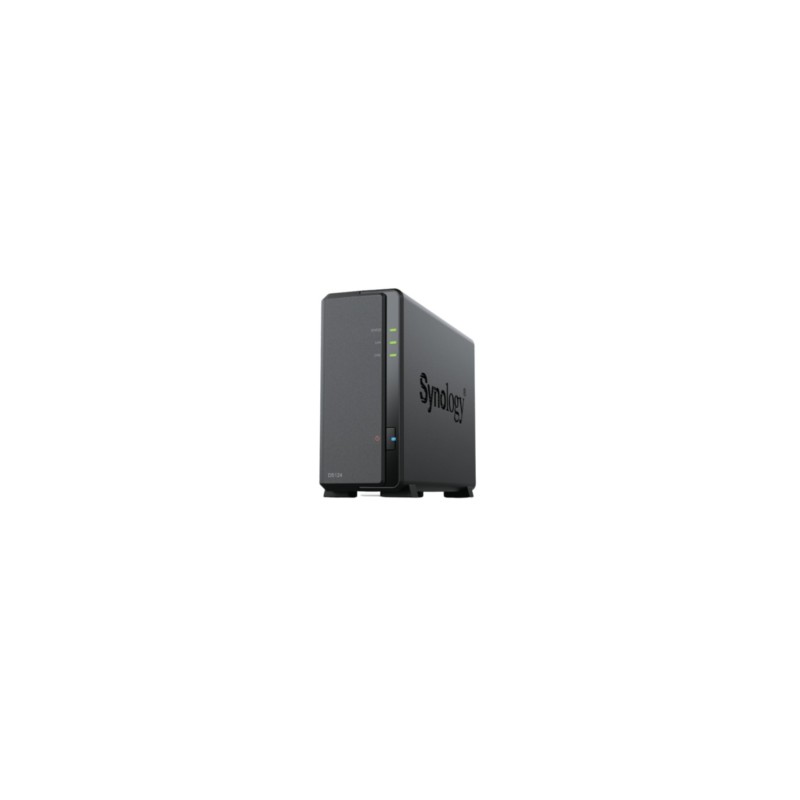 Buy Synology DiskStation DS124 - 1-Bay Compact NAS, Black, DSM Private Cloud in Cyprus, Nicosia, Limassol, Larnaka, Pafos