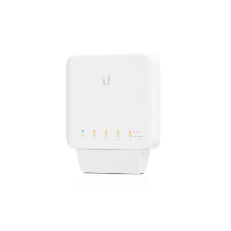 Buy Ubiquiti UniFi Switch - USW-Flex - 5‑Port Gigabit (4x PoE), L2 Managed, White in Cyprus, Nicosia, Limassol, Larnaka, Pafos