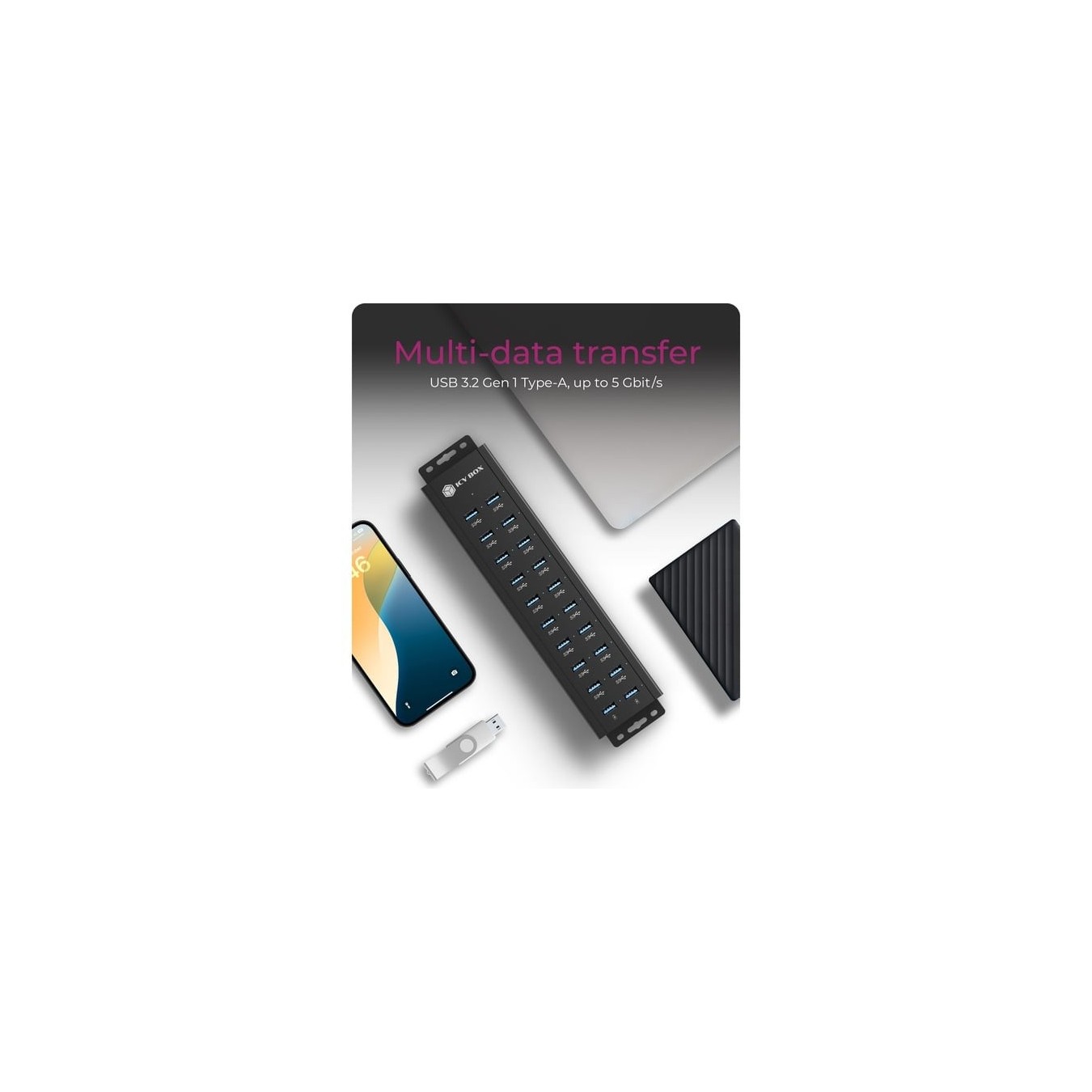 IB-HUB - 1720-U3 - USB-Hub — Buy in Cyprus with Fast Delivery