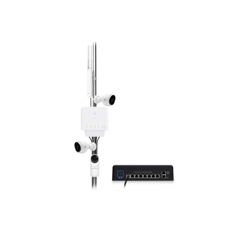 Buy Ubiquiti UniFi Switch - USW-Flex - 5‑Port Gigabit (4x PoE), L2 Managed, White in Cyprus, Nicosia, Limassol, Larnaka, Pafos