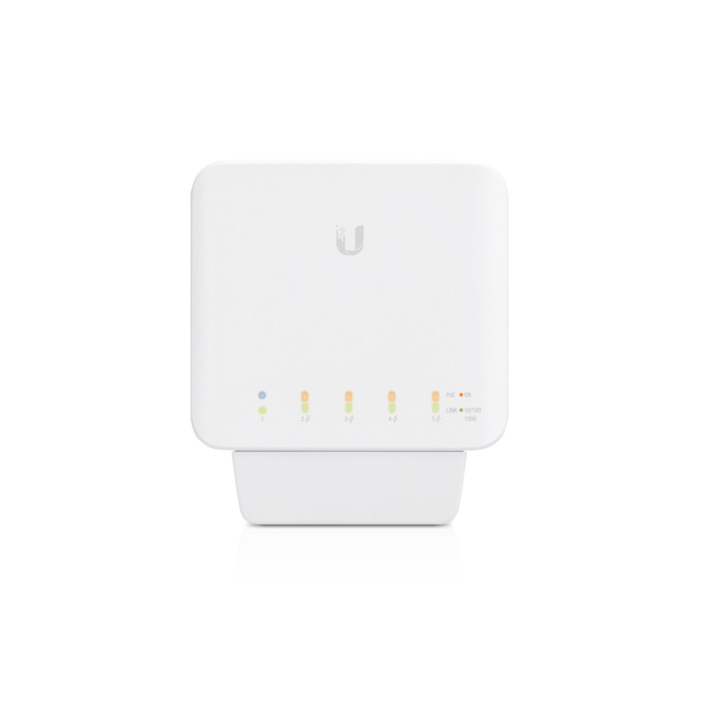 Ubiquiti UniFi Switch - USW-Flex - 5‑Port Gigabit (4x PoE), L2 Managed, White — Buy in Cyprus with Fast Delivery