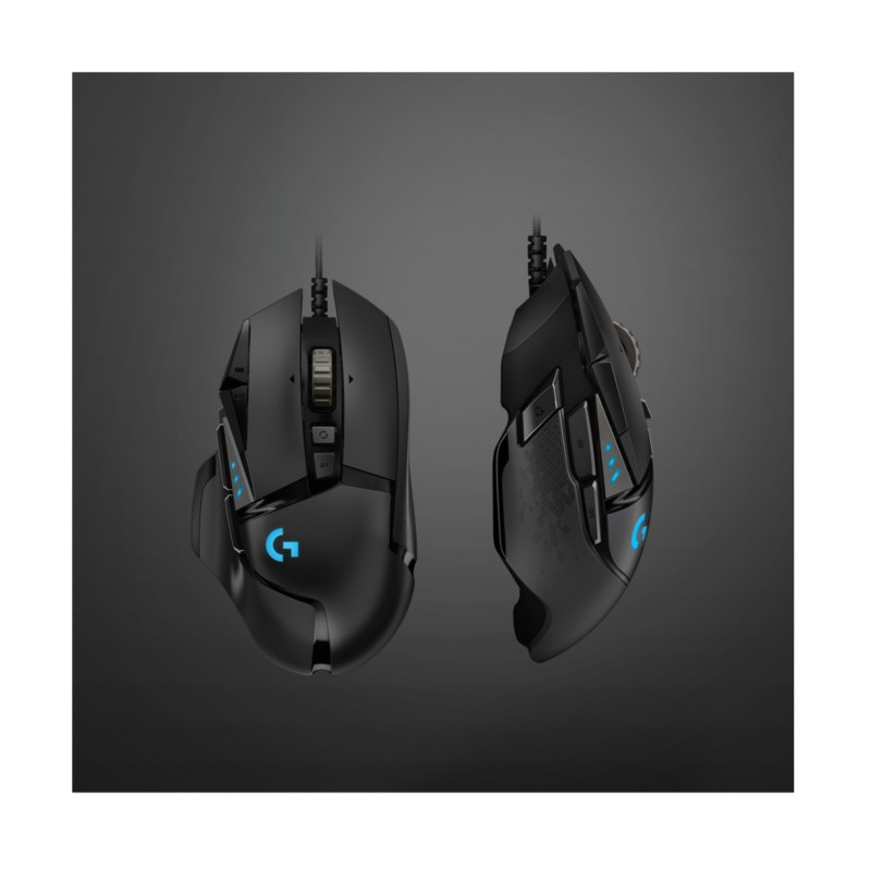 Buy Logitech G502 HERO - 910-005470 - Wired Gaming Mouse, Black, 25600 DPI, 11 P... in Cyprus, Nicosia, Limassol, Larnaka, Pafos