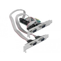 PCI Express card - 4 x serial RS-232, interface card — Buy in Cyprus with Fast Delivery