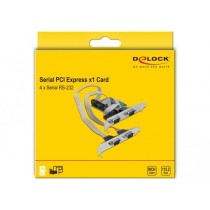 PCI Express card - 4 x serial RS-232, interface card — Buy in Cyprus with Fast Delivery